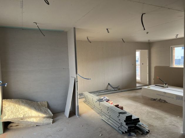 Pièce curée, prête à rénover – Curage, chantier FK Probat