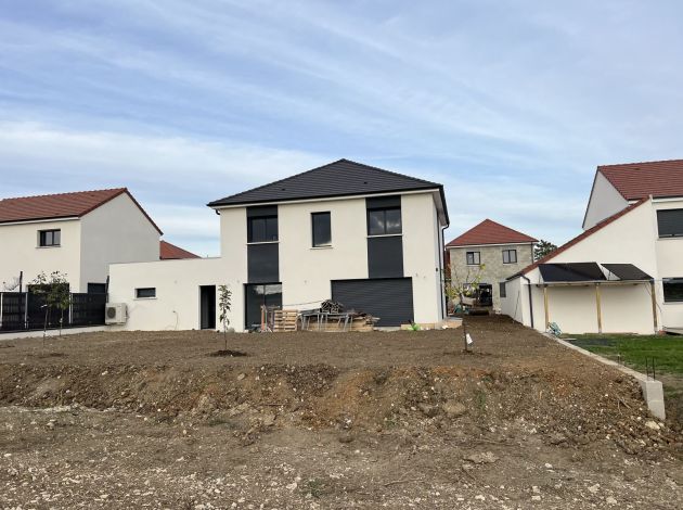 Maison livrée – Construction, chantier FK Probat