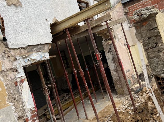 Ouverture en cours – Structure, chantier FK Probat