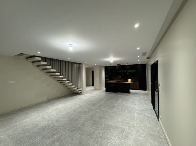 Pièce de vie et escalier – Construction, chantier FK Probat