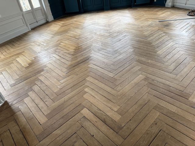 Pose de revêtements de sol – chantier FK Probat
